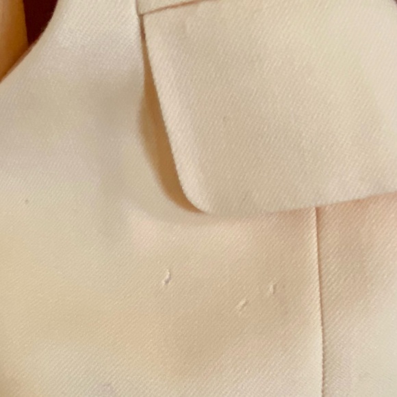 Pendleton Vtg Blazer 100% Virgin Wool Made in USA Butter Yellow Size 6P - Picture 7 of 9